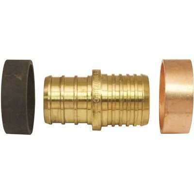 Apollo Pex-B Barb, 3/4", Brass, Polybutylene Coupling