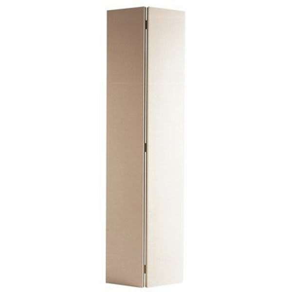 Masonite 30 In. X 80 In. X 1-3/8 In. Painted White Flush Hollow Core Hardboard Bifold Interior Door