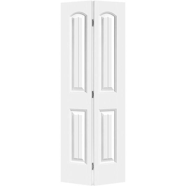 Masonite Cheyenne 2 Panel Hollow Core Primed Molded Door Slab, 28" X 80"