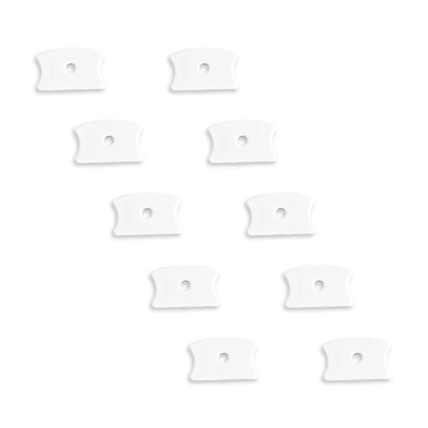 Champion 10 Pack, Bottom Rail Headrail For 1 In. Vinyl Blinds