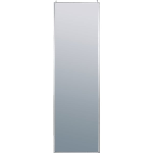 60" X 80" Silver Framed Mirror Closet Door, 120 Series