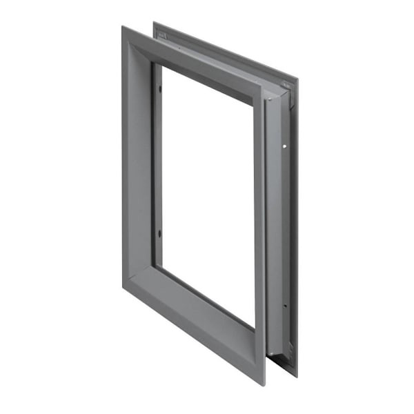 NGP Low Profile Lite Kit Frame, Gray, 4" X 25" Visible Glass
