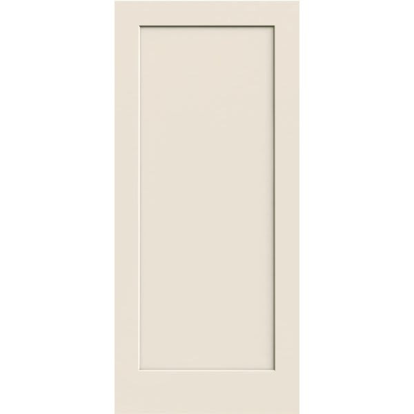 28 X 80 In. 1-3/8 In. Thick 1-Panel Mdf Slab Door (Primed White)