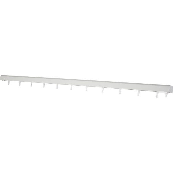 Champion 102 In. Aluminum Vertical Headrail, White