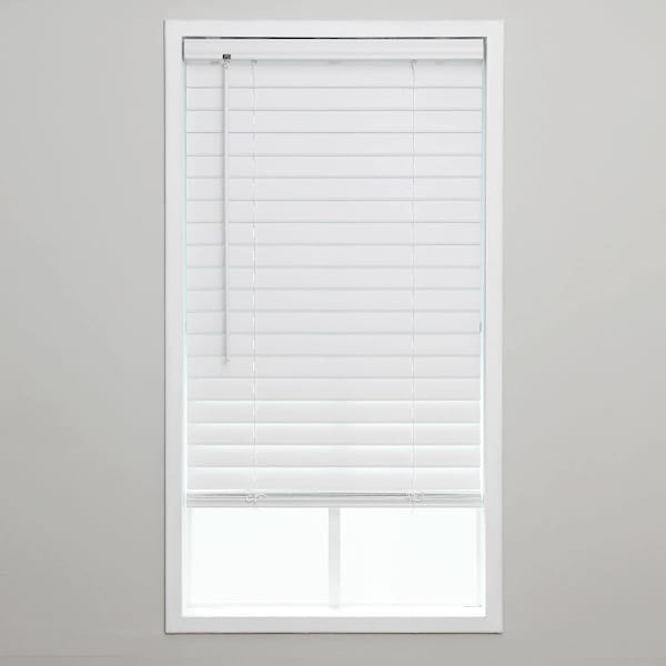 St. Charles 2" Vinyl Blind, White, 72" X 64"