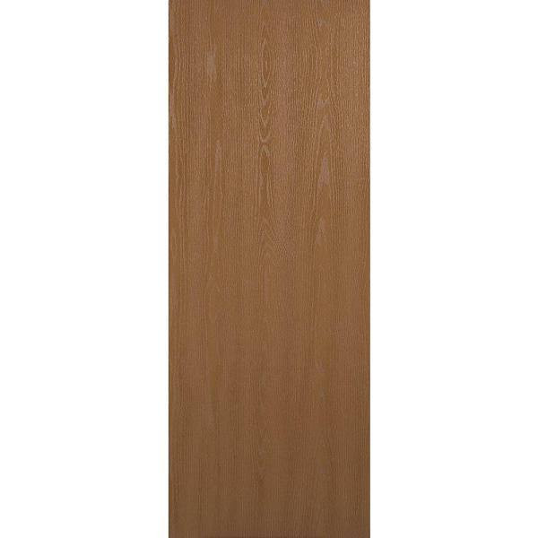 Masonite Mendocino Slab Door, Oak, 30" X 80"