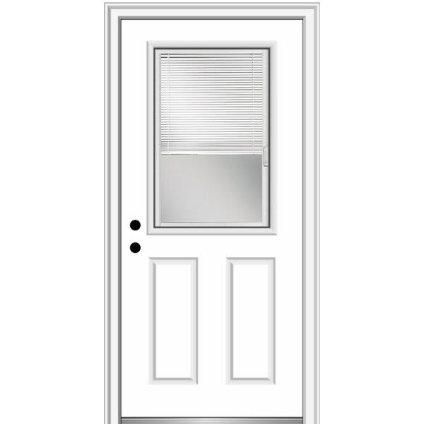 Mmi Door 1/2 Lite 34" X 80" Rh-In Rlb On 6-9/16" Primed Composite Frame