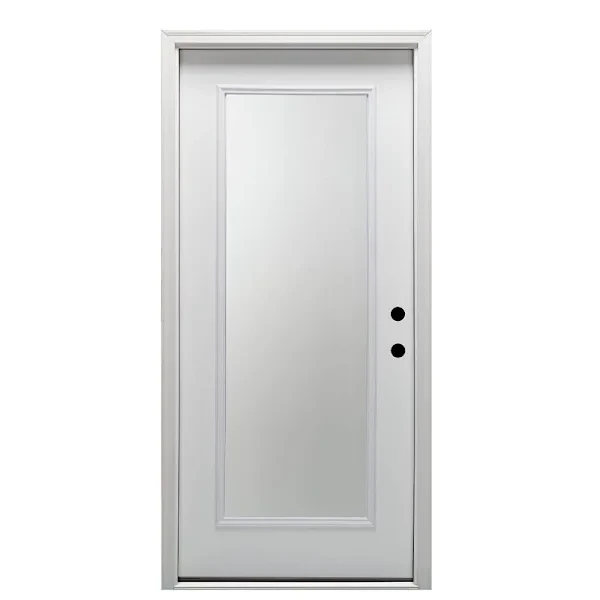 Mmi Door 30"X80" LH Full-Lite Clear Glass Prehung Front Door On 4-9/16" Frame