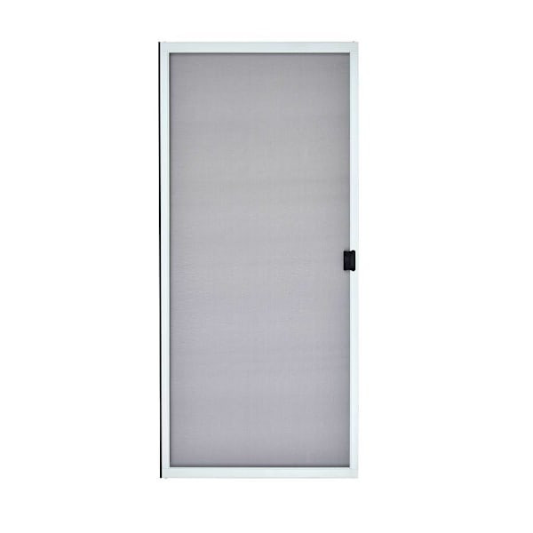 30 X 78 - 80 In Steel Economy Sliding Screen Door (5-Pack) (White)