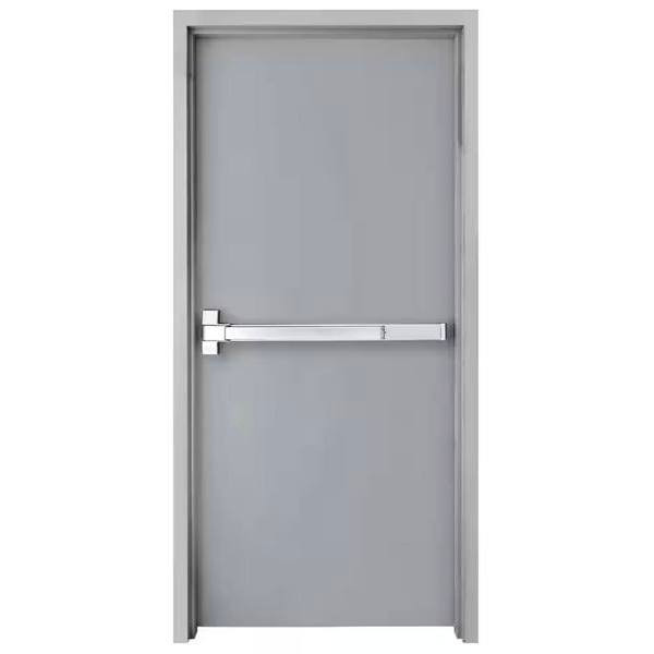 Armor Door 36 In. X 80 In. Fire-Rated Steel Commercial Door W/ Panic Bar And Adjustable Frame