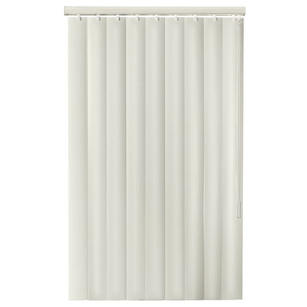 Champion 3.5 In. X 63 In. X 60 In. Standard Vertical Blind, Alabaster