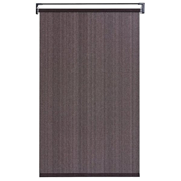 Cordless Hdpe Exterior Roller Shade - 48 In. W X 66 In. L, Brown
