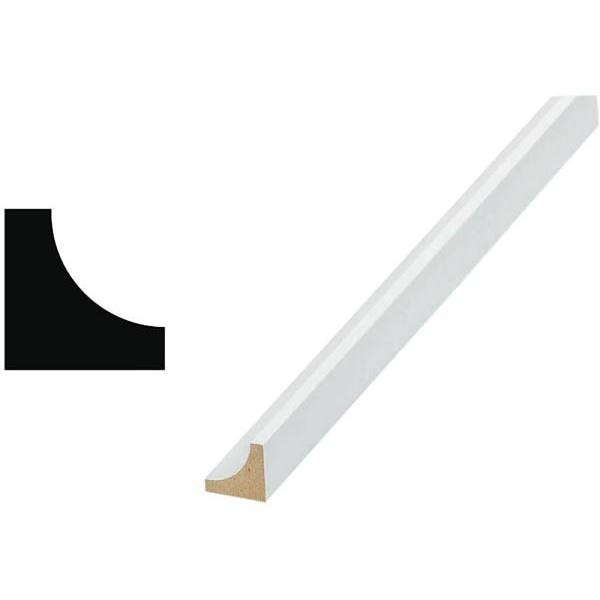 Finished Elegance 100 11/16 In. X 11/16 In. X 96 In. Femdf Cove Moulding