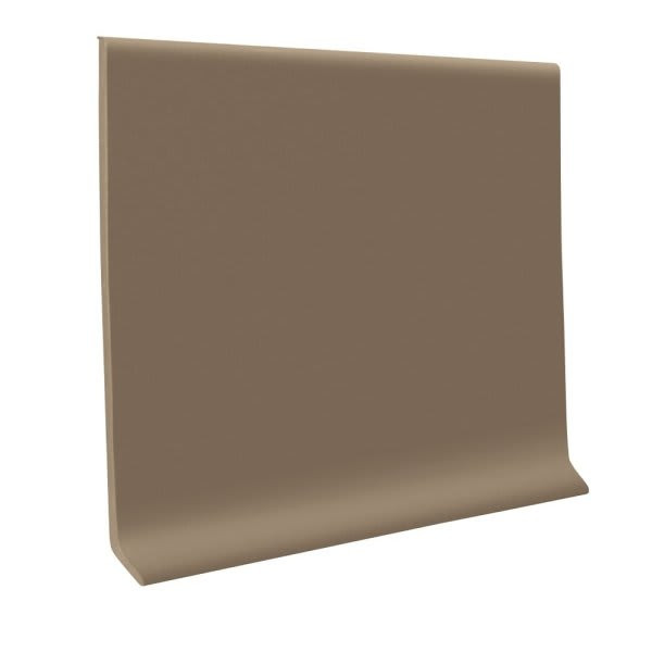 Roppe 4 In X .080 In X 48 In Fawn Vinyl Wall Cove Base