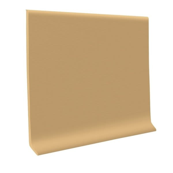 Roppe 4 In X .080 In X 48 In Flax Vinyl Wall Cove Base