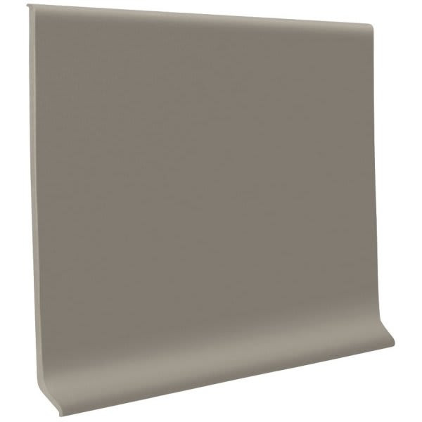 Roppe Pinnacle Rubber 1/8" Cove Base 4"X120' Coil Pewter