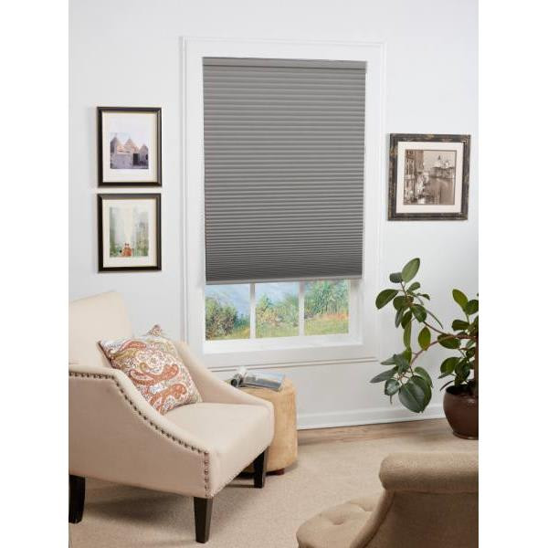 St. Charles 31.5 X 72 Gray Cloud Blackout Honeycomb Cellular Shade