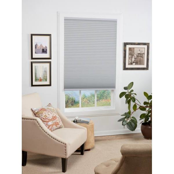 St. Charles 33.5 X 64 White Blackout Honeycomb Cellular Shade