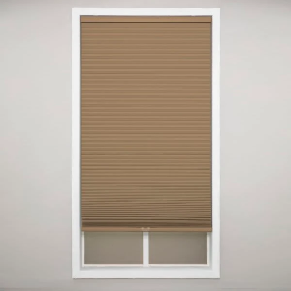 St. Charles Blackout Honeycomb Cellular Shade, Latte, 28.5 X 48