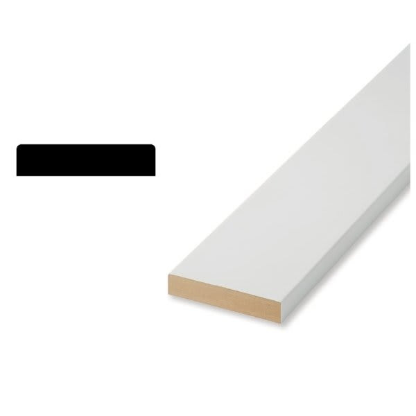 Woodgrain Millwork Craftsman Primed Mdf Case Moulding 2-1/2 X 96", Package Of 5