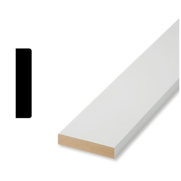 Woodgrain Millwork Craftsman Primed Mdf Case Moulding 3-1/2 X 96", Package Of 5