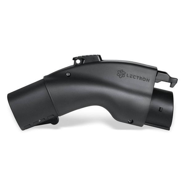 Lectron Tesla J1772 Charge Adapter Max 48 Amp 250v High Powered Cntr Black