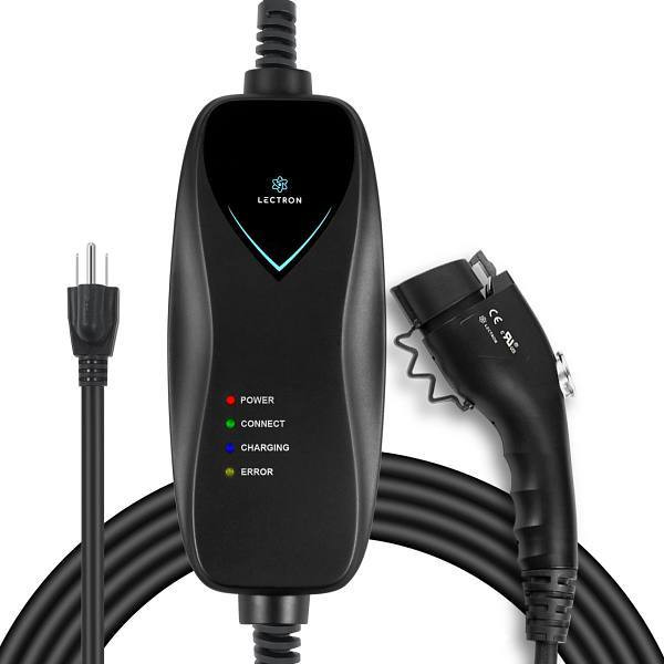Lectron Level 1 Portable J1772 Ev Charger 110 V, 15 Amp