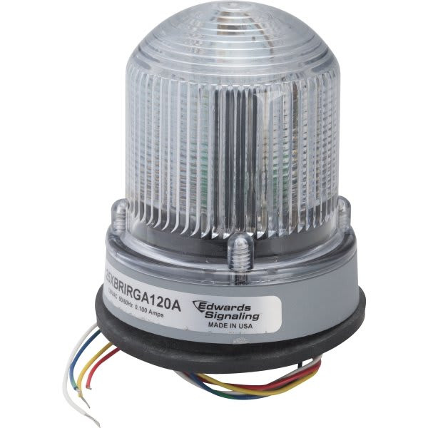 Edwards Signaling Led Indicator, Red Blue Or Amber, 24v Dc
