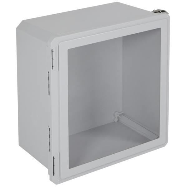 Safety Technology Fiberglass Enviroarmour Enclosure, 18x16x10, With Window