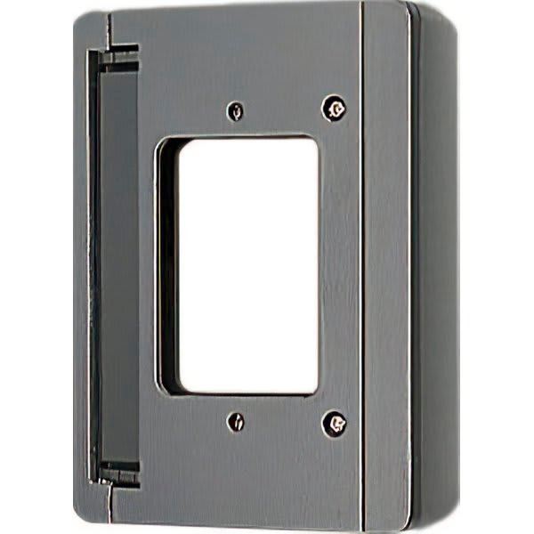 Aiphone Communications 1-Gang Surface-Mount 30° Angle Box