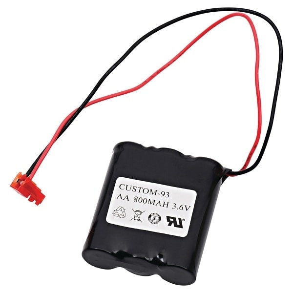 Dantona 3.6 Volt  800 Mah Replacement Emergency Lighting Battery