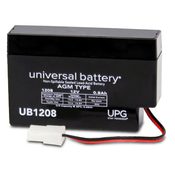 Universal Power Group Sla Ub1208 12 Volt Wl Wire Lead Terminal Battery