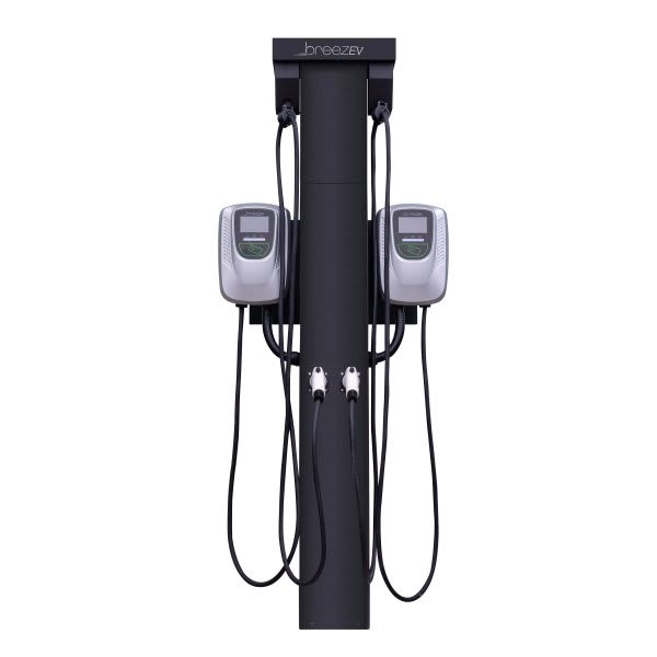 Light Efficient Design Breezev Pedestal Bracket Either For Side-By-Side Mount