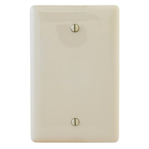 Hubbell 1-Gang Light Wall Plate (25-Pack) (Light Almond)