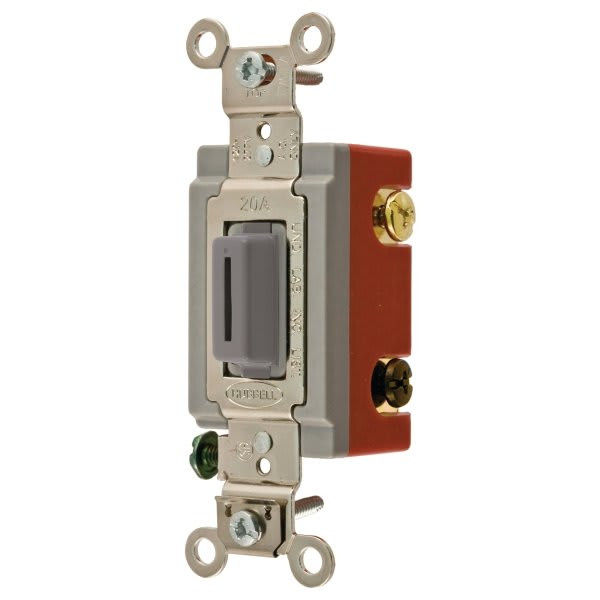 Hubbell-Pro 20 Amp 2-Position Locking Toggle Switch