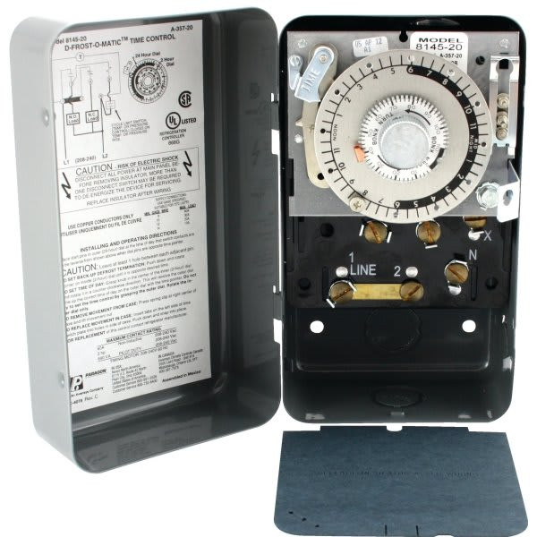 40 Amp 208/240 Volt Spdt Defrost Timer