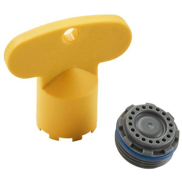 Zurn Cache Style, 1.5 Gpm Laminar Flow Aerator For Use With Aqua-Fit Series Faucets