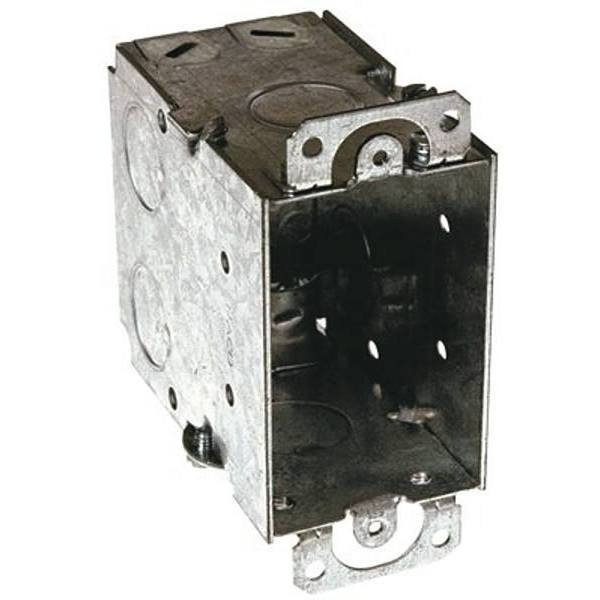 Raco Switch Box Gangable, 3-1/2" Deep,  7 X 1/2",  Ko' Nmsc Clamps