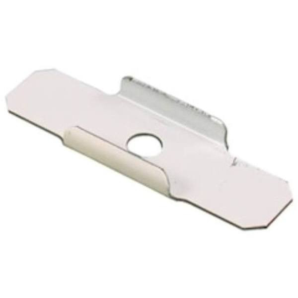 Legrand Wiremold 500/700-Volt 2-1/2 " Supporting Clip Fitting, Steel Single-Channel, Ivory
