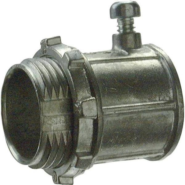 Halex 1/2 In. Electrical Metallic Tube Set-Screw Connector (5-Pack)