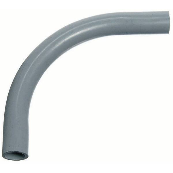 Carlon 2 In. 90 Degree Schedule 40 PVC Plain End Standard Radius Elbow