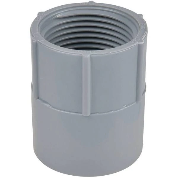 Carlon PVC Female Adapter, 1", Standard Fitting