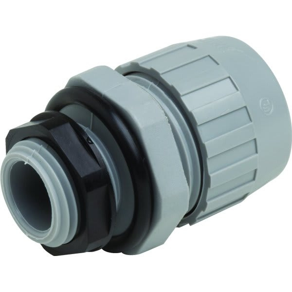 Hubbell 1/2 In Straight Nylon Liquid-Tight Connector