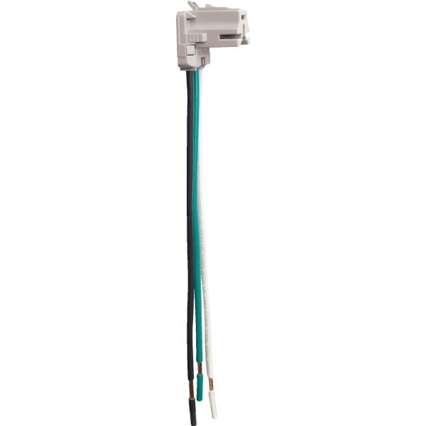 Legrand Plugtail 20 Amp 90-Degree Angle Connector W/ 1 Pole And 6 In Standard Wire