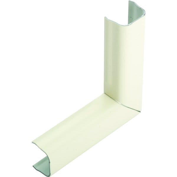 Wiremold 90° Flat On-Wall Raceway Elbow (Ivory)