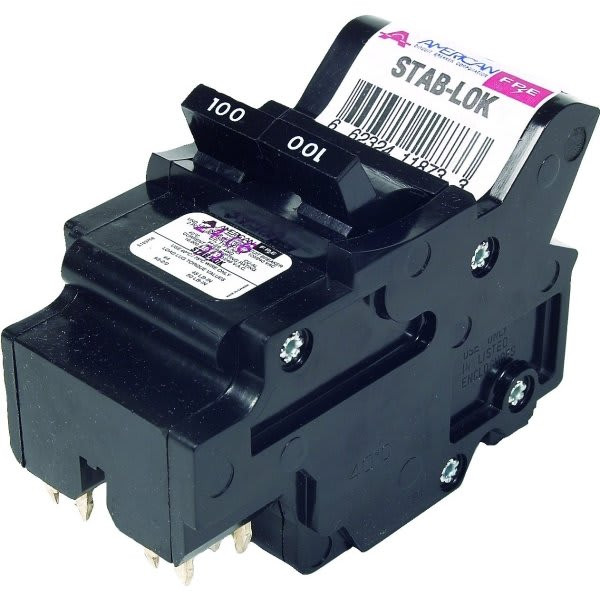 Fpe 100 Amp 2-Pole Clip-On Replacement Stab-Lok Circuit Breaker
