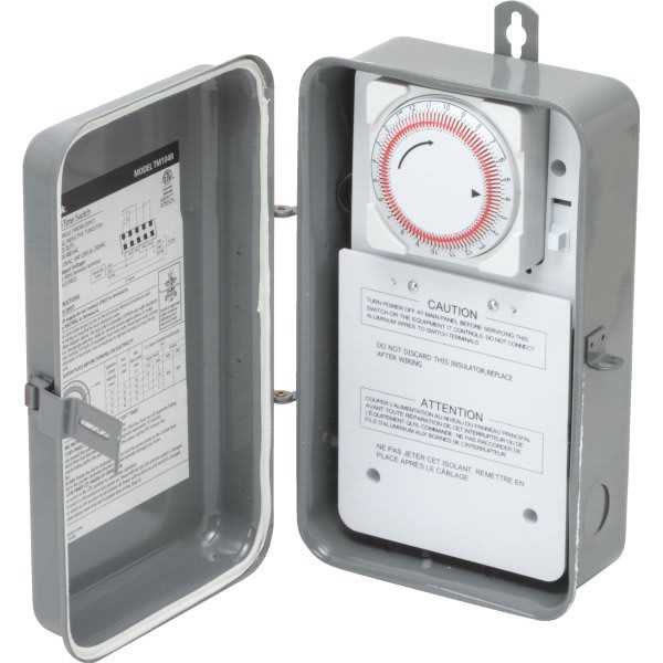 Intermatic 40 Amp Multi-Volt 24 Hr Electromechanical Time Switch
