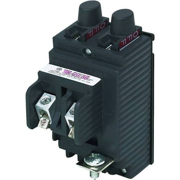 Connecticut Electric Twin 15 Amp 1-Pole Pushmatic Replacement Circuit Breaker