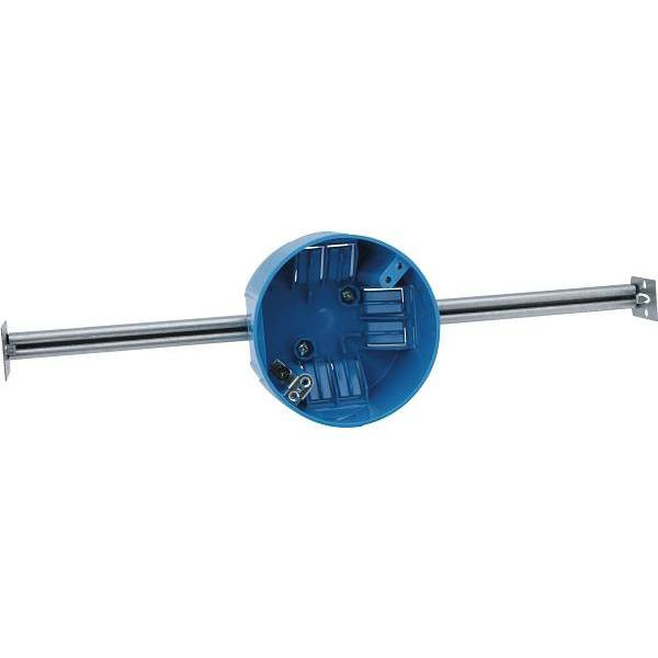 Carlon 20 Cu." New Work Ceiling Electrical Box With Hanger And Ground Lug