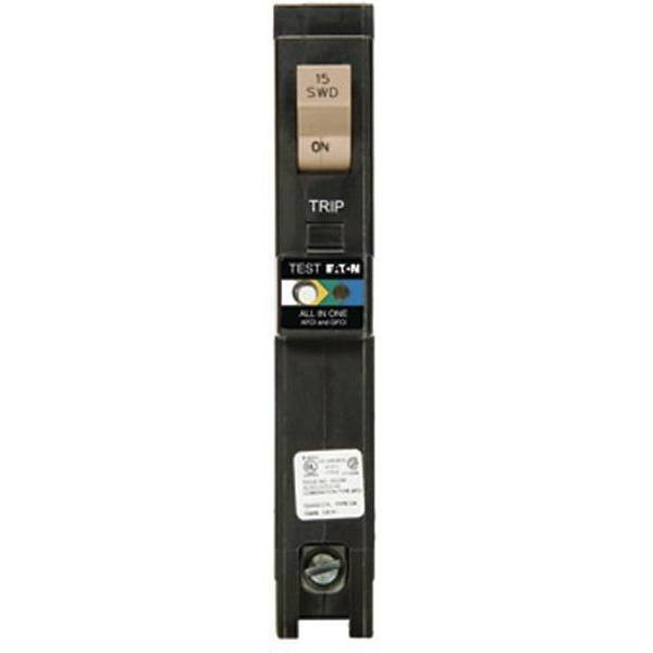 Eaton Ch Pon 15 Amp Dual Function Af/Gf Breaker